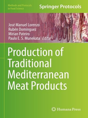 cover image of Production of Traditional Mediterranean Meat Products